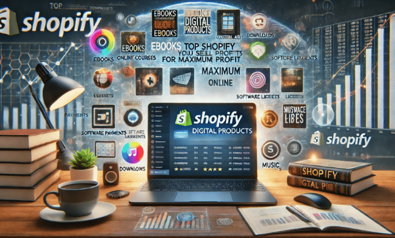 Top Shopify Digital Products You Can Sell Online for Maximum Profit